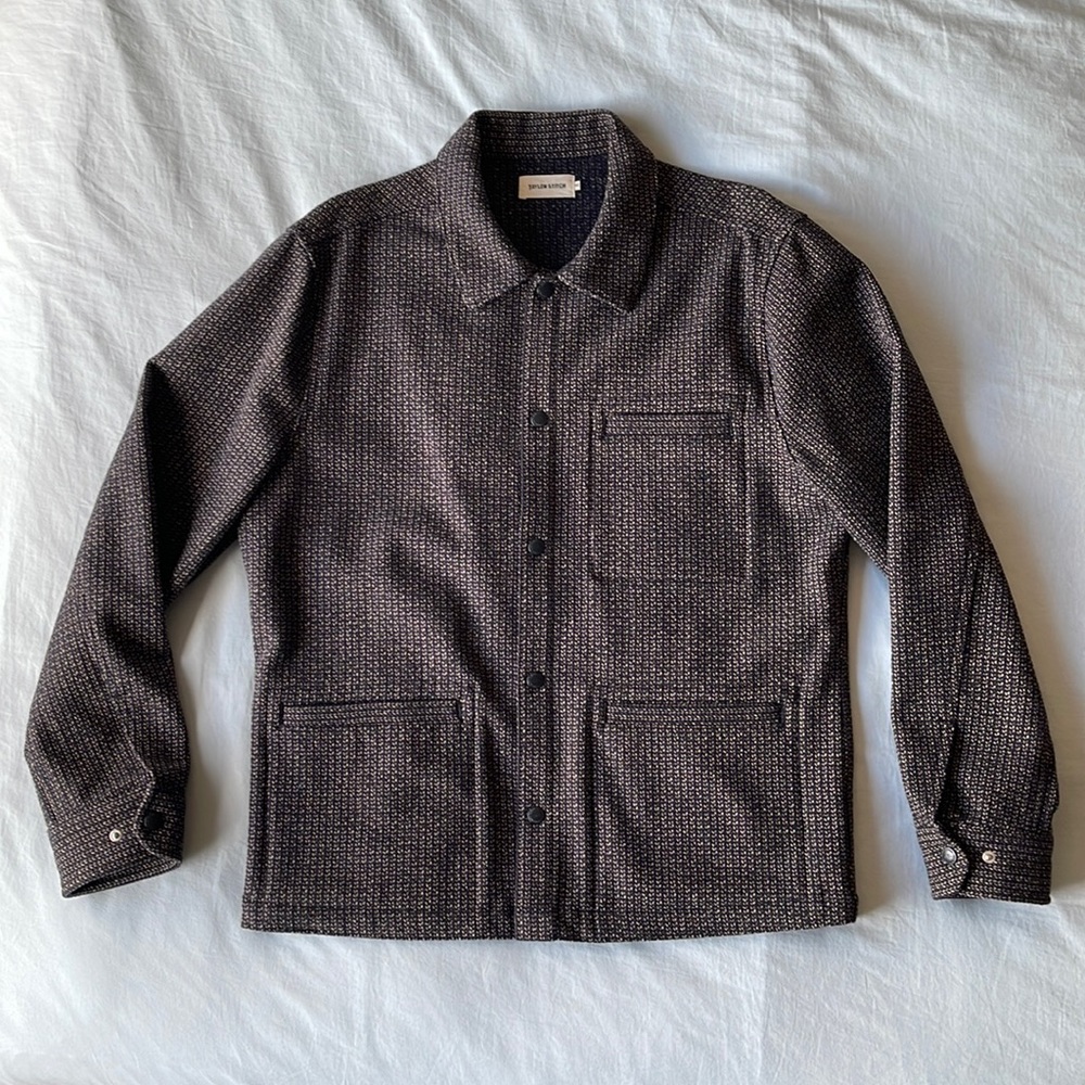 Taylor Stitch Decker Jacket in Wool Beach Cloth (Large)